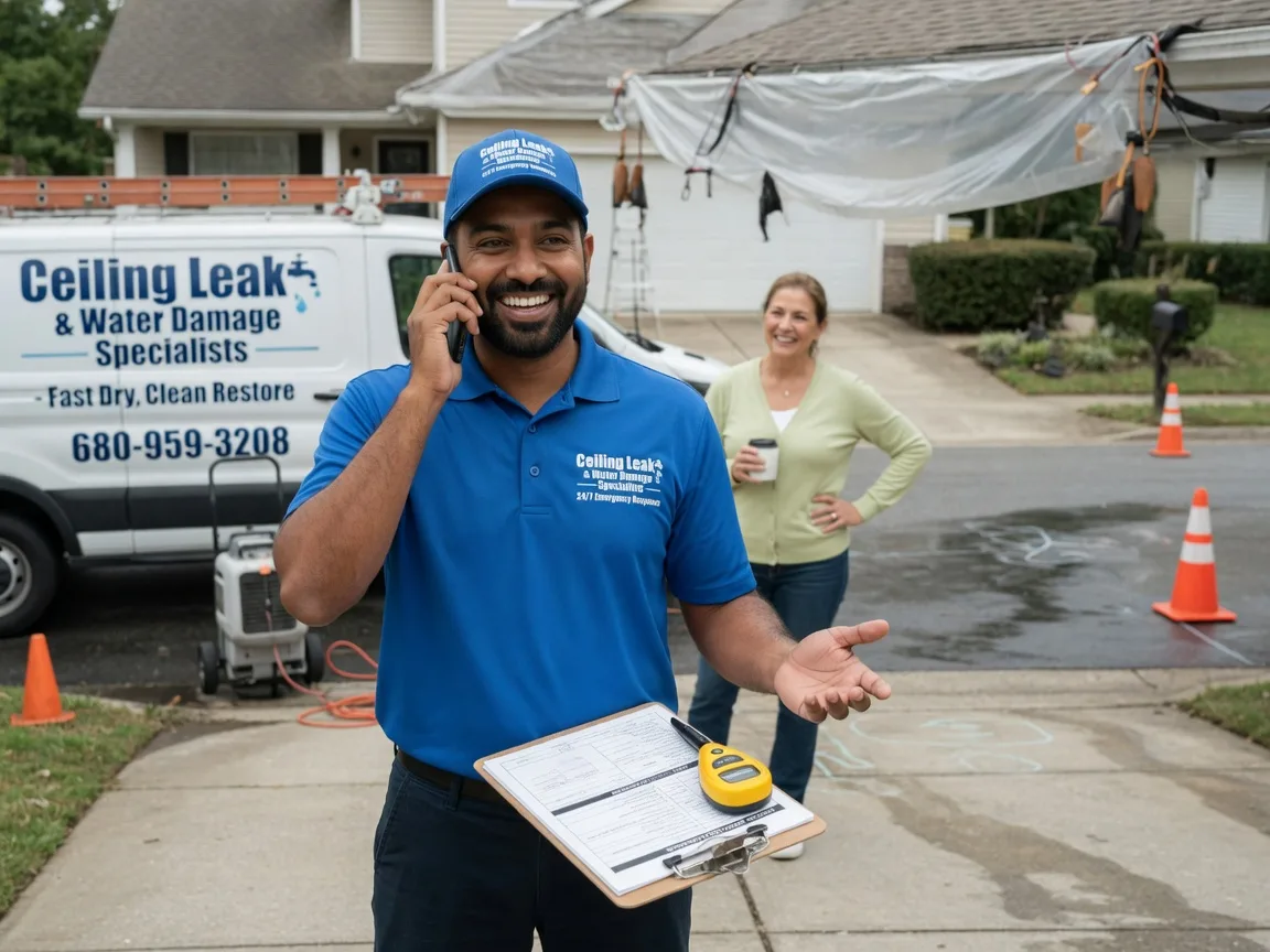 Ceiling Leak Cleanup Cowiche, WA FAQs